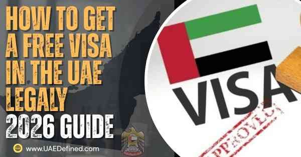 How to Get a Free Visa in the UAE Legally 2026 Guide