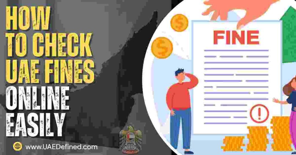How to Check UAE Fines Online Easily