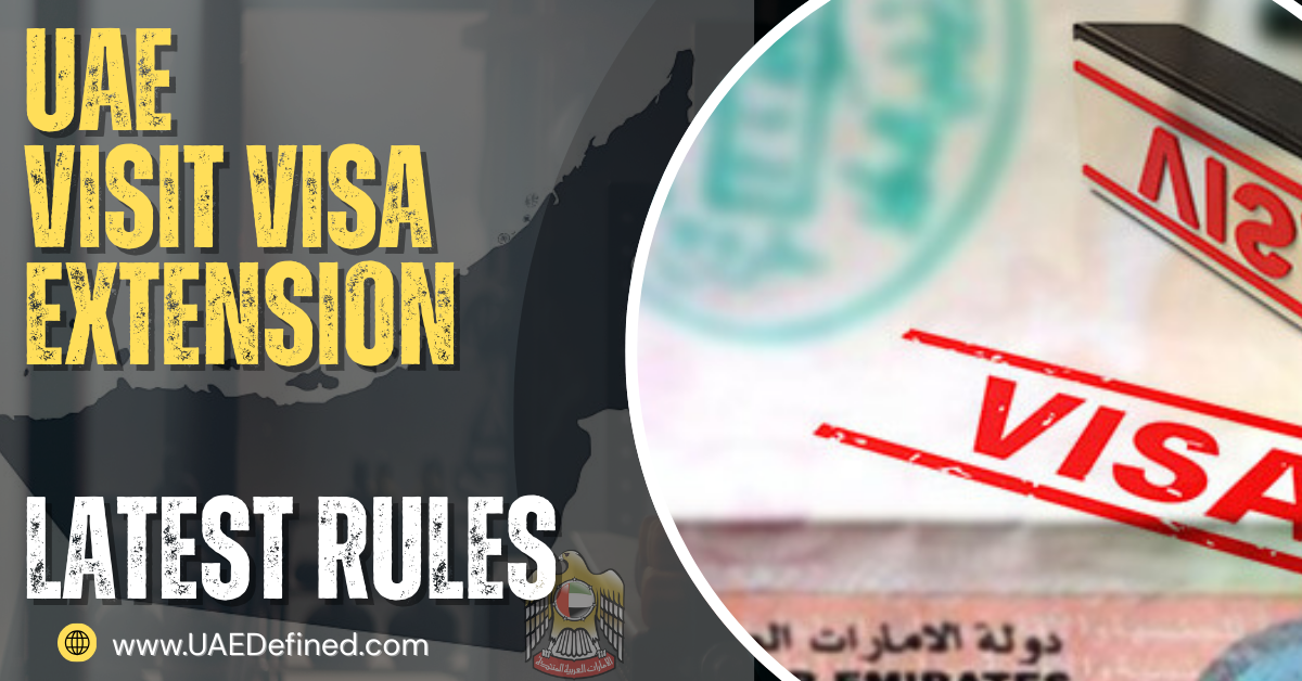 UAE visit visa extension: Latest rules