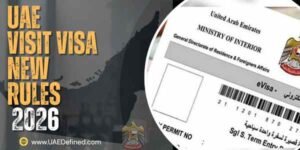 UAE Visit Visa New Rules 2026 