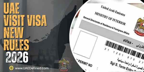 UAE Visit Visa New Rules 2026 