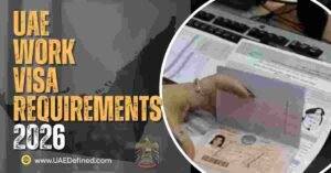 UAE Work Visa Requirements