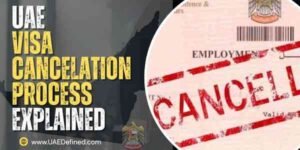 UAE Visa Cancellation Process Explained 2026
